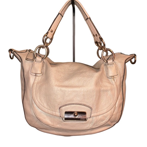 Coach Kristin Leather Hobo Shoulder Bag  19302 — Crossbody Strap Missing - Picture 1 of 8